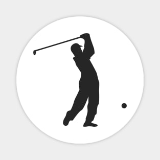 Golf Player Magnet